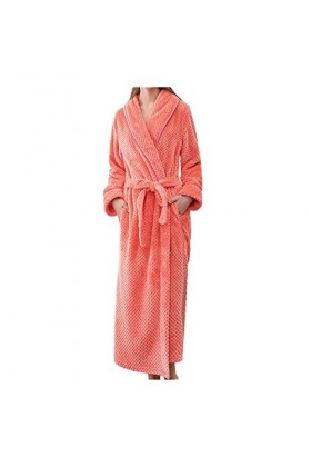 Lingerie Sexy Femme Robe Femme Solide Manteau Manches Longues vêtements Hiver allongé épissage Maison Couleur intimes Sexy Co