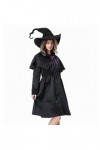 Robe gothique pour femme - Costume dHalloween - Sexy - Épaules dénudées - Noir - Taille XL