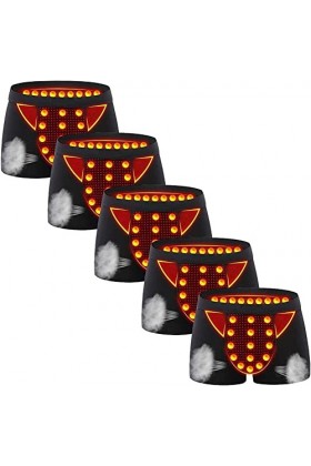 Caleçon Délargissement De Thérapie Magnétique Pour Homme Améliorant La Puissance Masculine, Caleçon Confortable 3XL,5PCS 