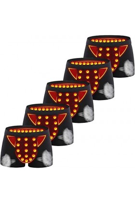 Boxer Confort Pour Hommes Shorts Améliorant La Puissance Masculine Sous-vêtements Délargissement De Thérapie Magnétique 3XL