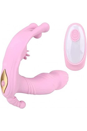 Realiste Gode Anale pour Femme Couple culotte ???????? clitoridien Culotte Mini Masseur Femme,Culotte Vîbrante F