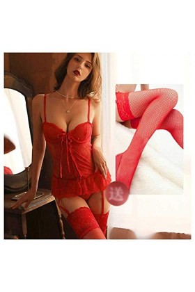 Femme Ensemble Lingerie Erotique Ensemble de lingerie sexy, uniforme super spectacle, tentation, vêtements sexy, lit chaud, p