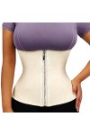Entraîneur De Taille En Latex Support Lombaire Correcteur De Posture Corset Corset Body Shaper Sous La Poitrine Femmes Modéli