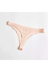 LAGEDOUDING Ice Silk Femmes Culottes Seamless Nylon Mince G-String Strings Lingerie Taille Basse Respirant Slips sous-vêtemen