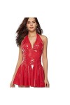 sous Vetement Sexy Femme Robe Latex Sexy for Les Femmes Costumes Sexy Porno Exotique Dancewear Hot Baby Doll Lumière sous-vêt