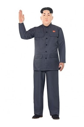 Smiffys Déguisement Dictateur, XL, Gris