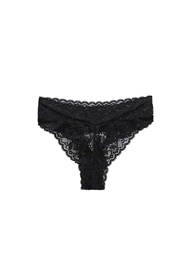 MKIUHNJ Sous-vêtements sexy pour femme - Confortable et ludique - Taille haute - Sous-vêtements sexy évidés - Taille 8, bleu,