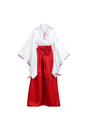 TIIFFY Anime inu-yasha k-ikyo Cosplay Costumes japonais Kimono uniforme robe Halloween noël déguisements jeu fête Color : B,