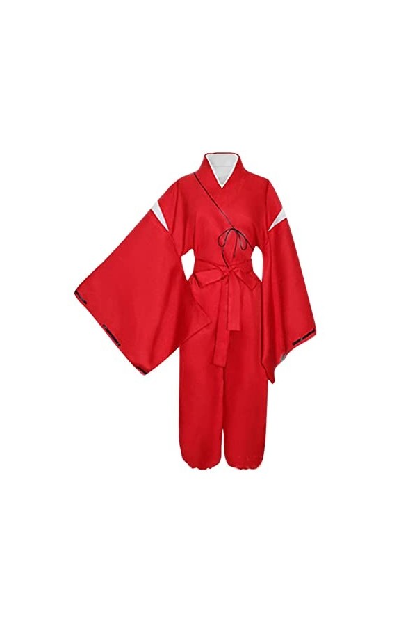 TIIFFY Anime inu-yasha k-ikyo Cosplay Costumes japonais Kimono uniforme robe Halloween noël déguisements jeu fête Color : B,