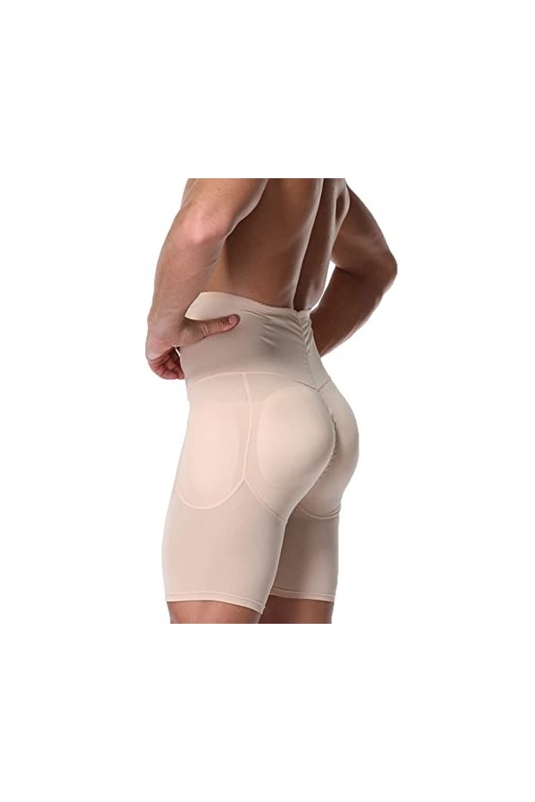 WUJNANG Sexy Men 4pcs Pads Butt Enhancing Underwear Boxer Briefs Trunks,A-3XL