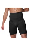 WUJNANG Shorty Rembourré pour Homme,B-6XL