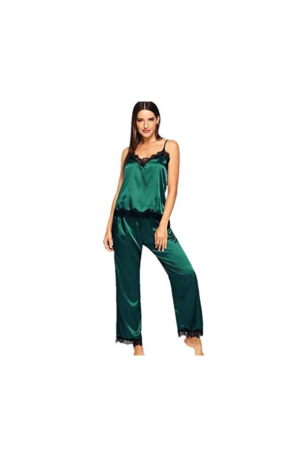 Rtyoo Costumes Sexy Femme Lingerie Sexy Femme Dentelle Sexy V-Tour De Cou Voir-par Le Biais De LEnsemble De Lingerie Séducti