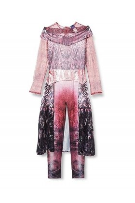 Smiffys Costume dAudrey Disney Descendants sous licence officielle 51590T - Noir et rose - Adolescente - 12 ans et plus