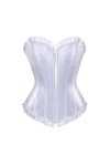 TTCI-RR Bustiers et Corsets Corsets Sexy pour Femmes Brocade Victorien Brocart Brocart Corset Lingerie Haut Costume Cosplay B