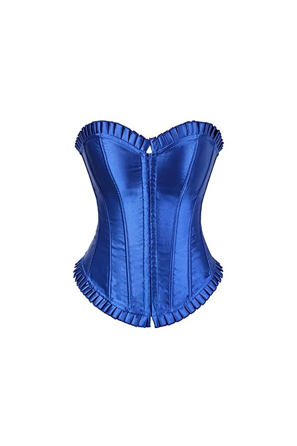 TTCI-RR Bustiers et Corsets Corsets Sexy pour Femmes Brocade Victorien Brocart Brocart Corset Lingerie Haut Costume Cosplay B