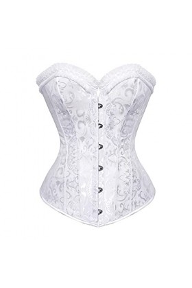 TTCI-RR Bustiers et Corsets Corsets de mariée Gothique de Femmes et Bustiers en Acier métallique désossé Sexy Sexy Lingerie C