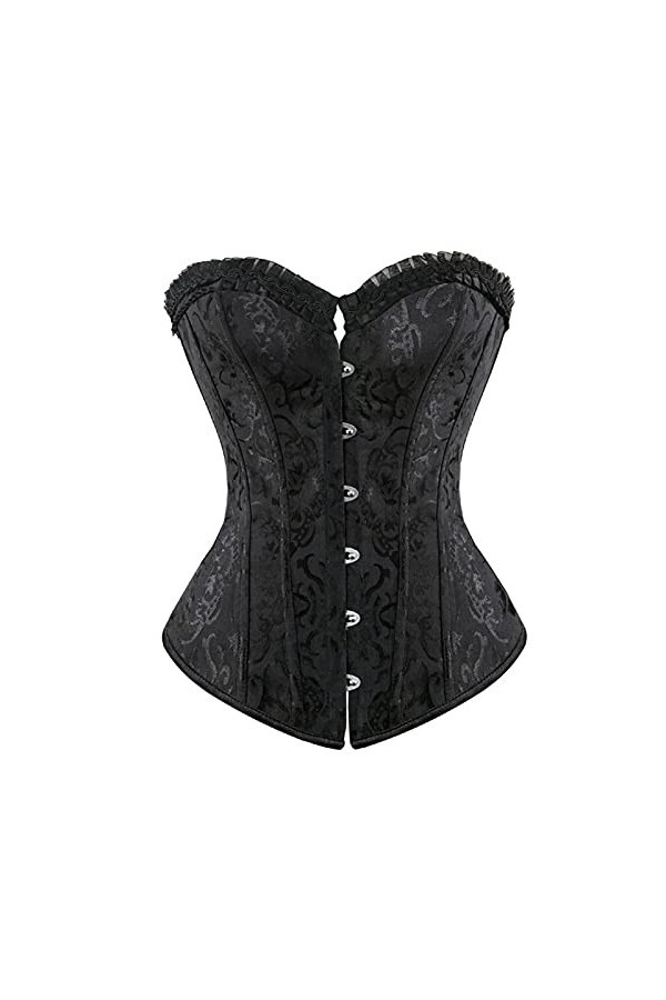 TTCI-RR Bustiers et Corsets Corsets de mariée Gothique de Femmes et Bustiers en Acier métallique désossé Sexy Sexy Lingerie C