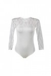 GWSFQ Lingerie Sexy pour Les Femmes Noëlcostumes Sexy Femme Body en Dentelle Femmes Maille Sexy&nbsp;&nbsp;&nbsp;Body À Manches Longues&nbsp;&nbsp;&nbsp;Ju