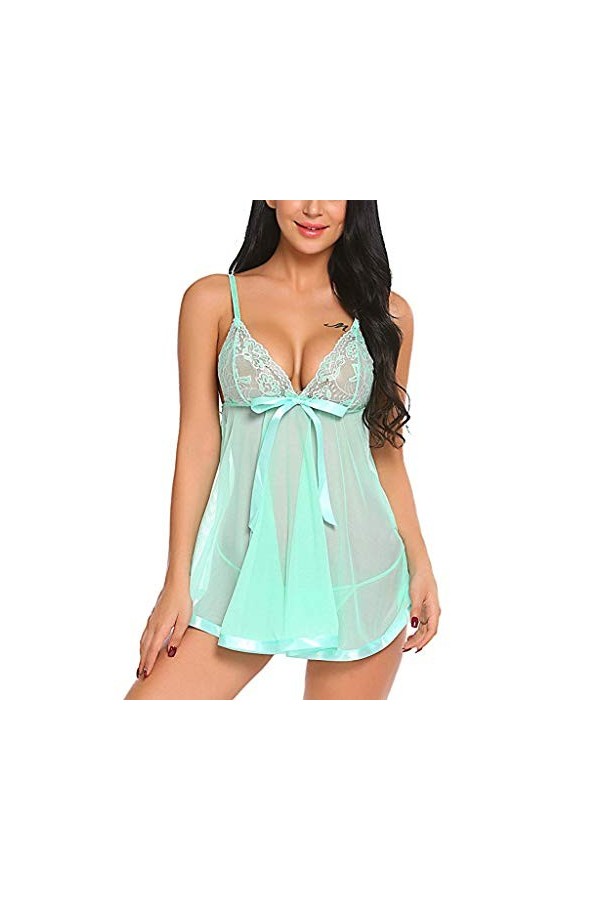 VaiKanhai Culotte sexy pour femme - Culotte ventrale - Taille haute - Multicolore - Sous-vêtements sexy - Micro string - Pour