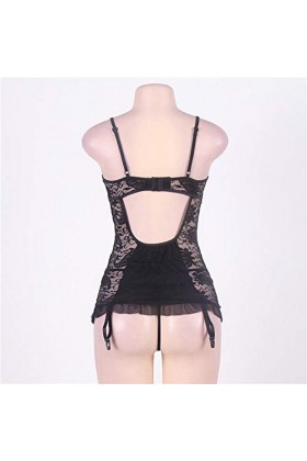 GWSFQ Lingerie Sexy pour Les Femmes Coquine Plusérotisme, Sexe Et Sensualité Costume Sexy Érotique Vêtements Robe Dentelle Ma