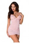 Avanua RIMA Chemise Babydoll, Rose Rose , XXL/XXXL pour Femme