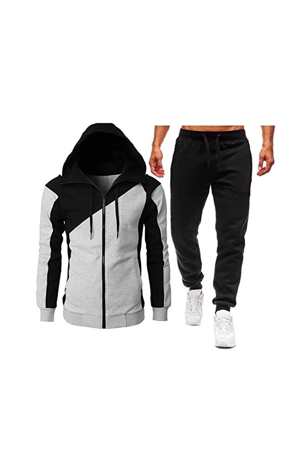 RYTEJFES Vêtements de course pour homme, décontracté long et moderne, pantalon de survêtement pour homme, jogging, gym, vêtem