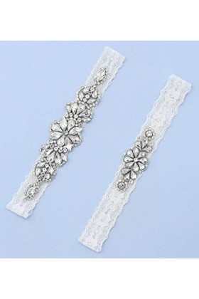Jarretière de mariée élastiquée, accessoires de robes de mariée, cadeaux jarretière personnalisée, accessoires de mariage nup