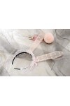 AGNN Sexy Mignon Lapin Rose for Femmes et Filles Femme de ménage Transparent Set Exotique Kawaii Cosplay Oreilles de Lapin Qu