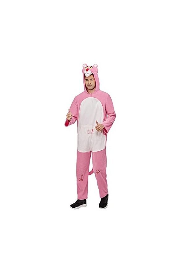 Smiffys Costume de panthère rose sous licence officielle, M – Taille 96,5-101,6 cm