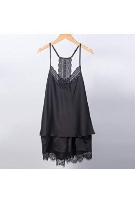 TONGTONG Manchon Transparent Chemise de Nuit des Femmes de vêtements de Nuit de qualité Contient Lingerie Sexy Adulte Sexy Py