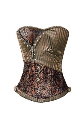 SARGE Femmes Sexy Corsets Lingerie Bustiers Steampunk Corset Top WaistGothic Clothing