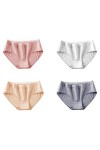 Culottes et Slips Slip Femme Comfort Knickers Lot De 4 Slips Femme Maxi Sous-VêTements En Culotte En Pur Coton Coupe Français