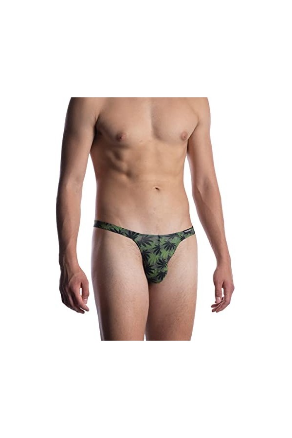 MANSTORE Tour G string pour homme, pétrole, S