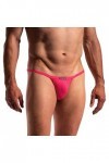 MANSTORE Culotte tanga pour homme, Rose, S