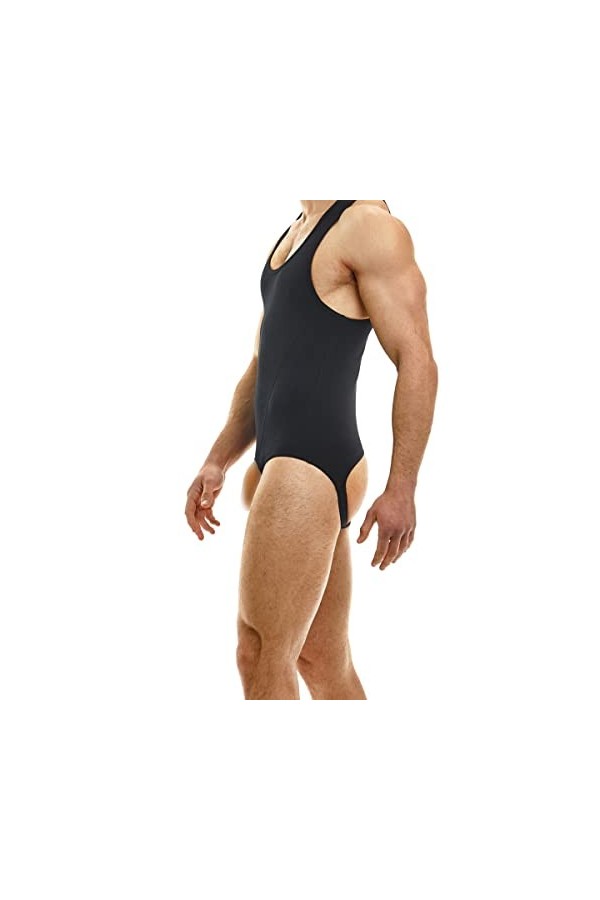 MODUS VIVENDI BODY SINGLET JOCK STRAP GLORY NOIR 01381