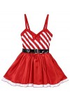 KSDFIUHAG Couple De Lingerie Érotisme Jupe Tutu À Lanières pour Femmes Halloween Fancy Outfit Costume Sexy Clubwear-Red_L