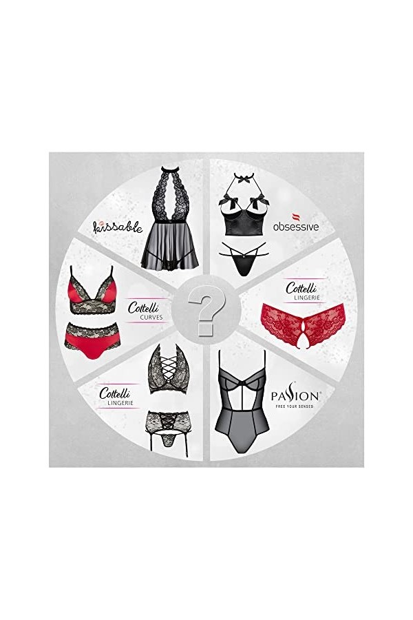 Cottelli Collection Dessous Assortie, Taille 3XL