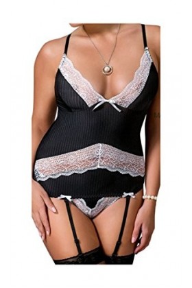Passion Dessous - Bustier - Femme - Noir - 50