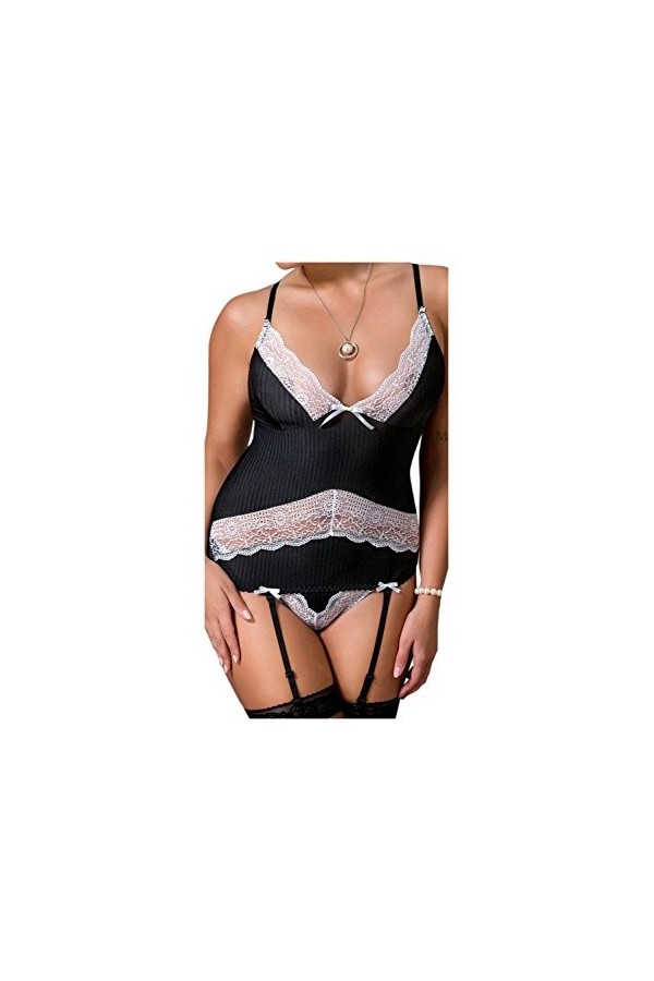 Passion Dessous - Bustier - Femme - Noir - 50