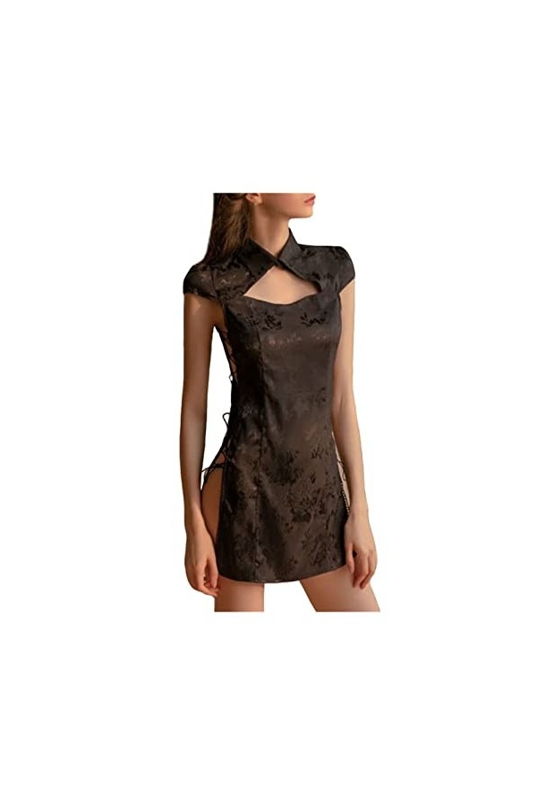 TTCI-RR nuisette Femme Lingerie Sexy Wightwear Sexy Sous-vêtements Ensembles avec thongs Nightwear Pyjamas Costumes Color : 