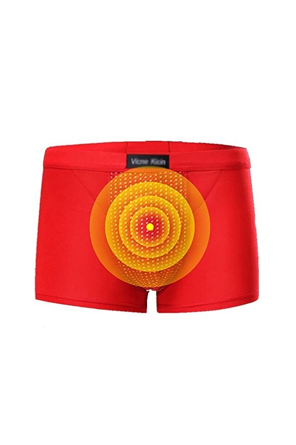 SXLLZSLC Hommes Caleçons Thérapie Magnétique Respirant Culotte Élastique Modal Doux sous-vêtements Dagrandissement 3-Packs, 