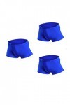 Hommes sous-vêtements de sous-vêtements de glace en soie boxer sans couture shorts de boxer u convex soft 3d sexy samis mascu