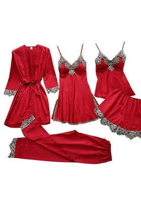 HUyydza Nuisette Sexy Femme éRotique pour Saint Valentin - Body Damen Sexy Dessous Spitze Grande Taille Pyjama Jarretière Lin