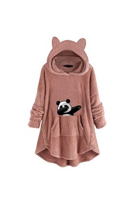 Zilosconcy Sweat à capuche femme avec fermeture éclair pour femme - Pull à manches longues - Pour le printemps - T-shirt à ma