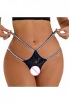 Strings et Tangas en Dentelle Femme String Sexy Grande Taille T Back String Thong Lingerie Confortable Dentelle Lingerie Sexy