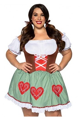 Leg Avenue-86881x 10108 Adult Sized Costumes, Women, 86881X 10108, Multicolore, 2X
