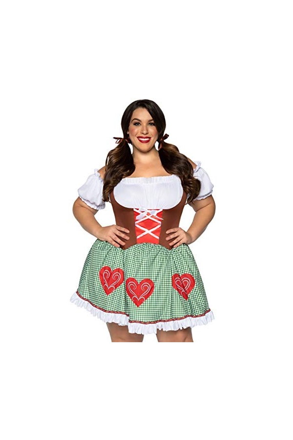 Leg Avenue-86881x 10108 Adult Sized Costumes, Women, 86881X 10108, Multicolore, 2X