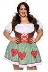 Leg Avenue-86881x 10108 Adult Sized Costumes, Women, 86881X 10108, Multicolore, 2X