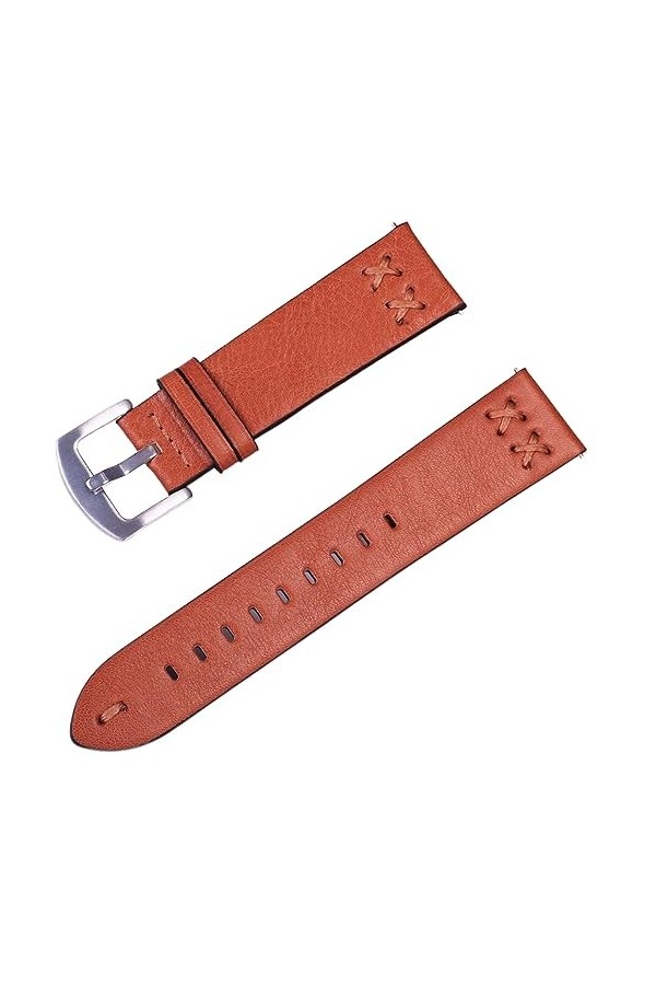 Bracelet de Remplacement pour Nontre en Cuir 20mm 22mm, Tank 3, 20mm