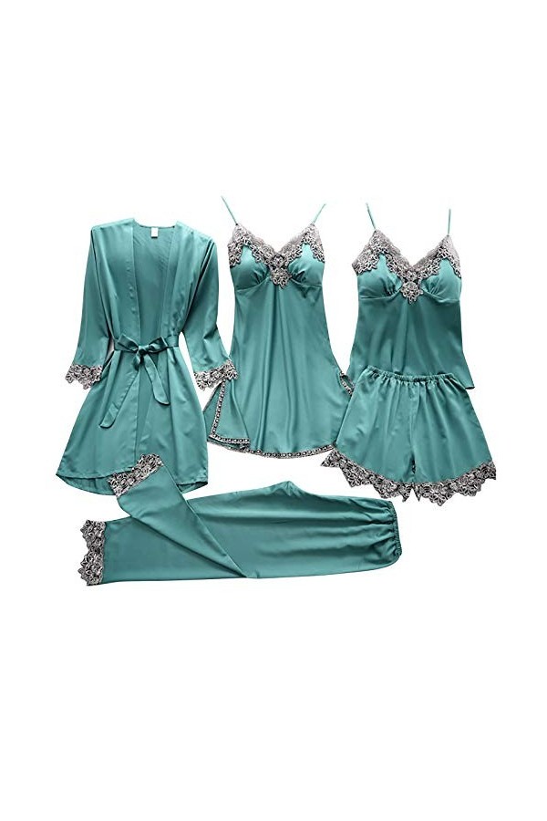 HUyydza Lingerie erothique Femme - Body Damen Sexy Dessous Spitze Tenue Sexy Dos Nu Ensembles De Pyjama Robe Nuisette Dentell